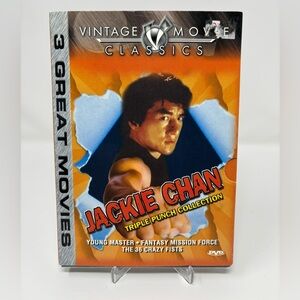 Jackie Chan Triple Punch Collection DVD (Vintage Movie Classics)
